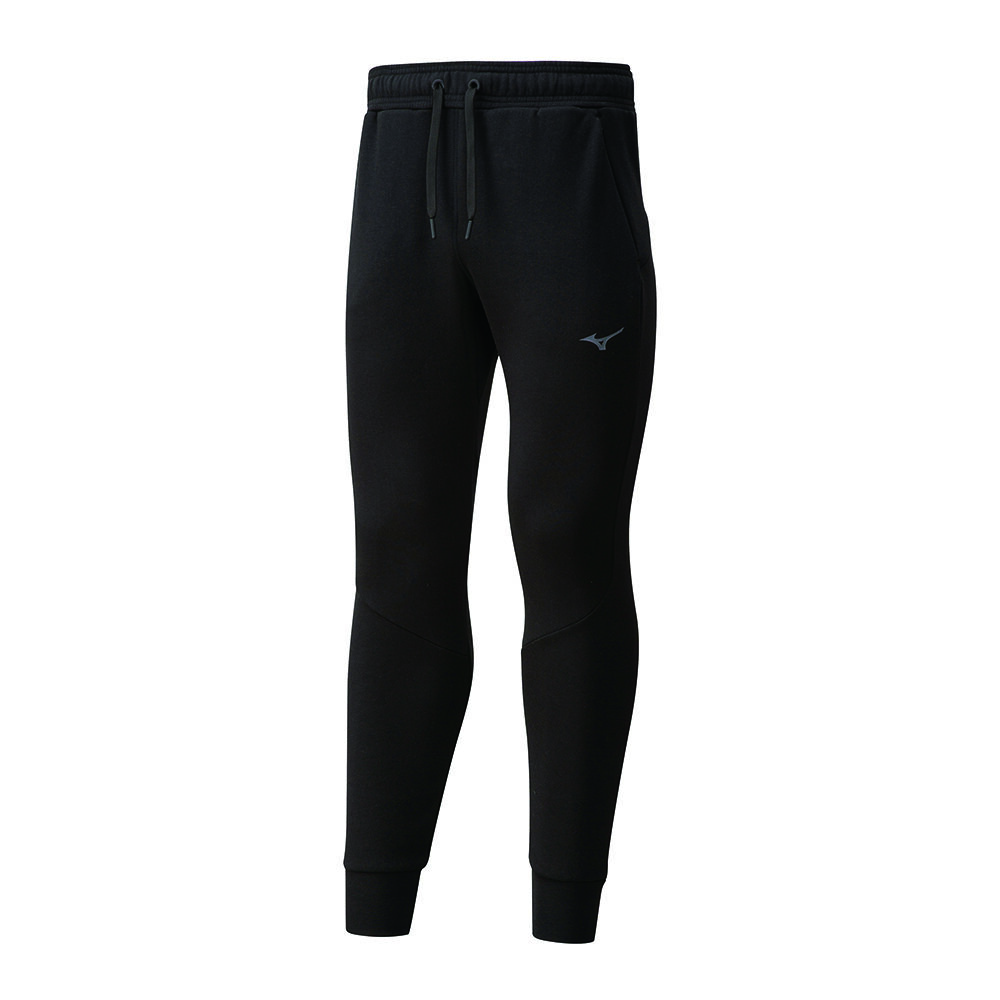 Mens Mizuno Athletic Rib Pants Black Philippines (NZTFRE036)